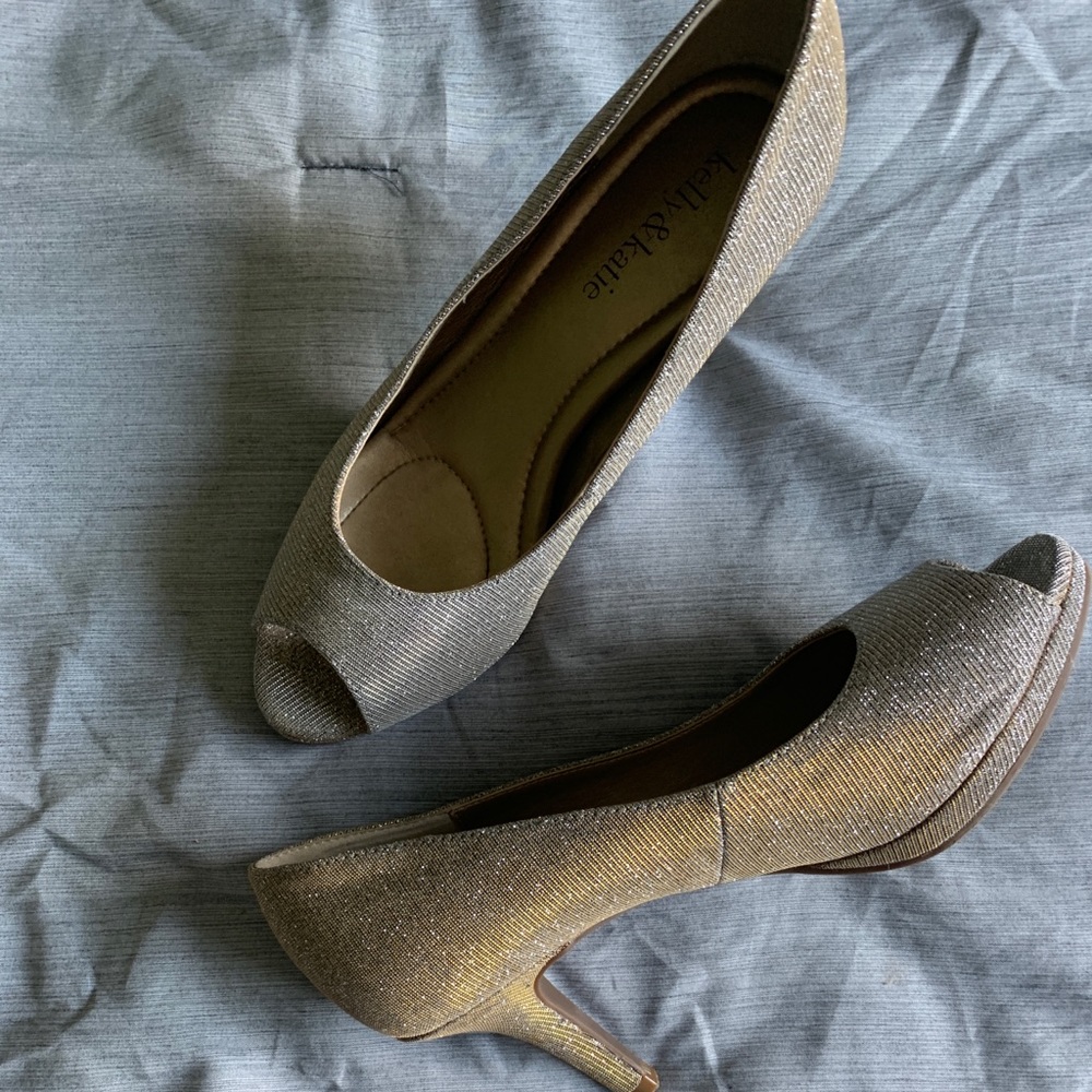 Kelly& Katie sparkle heels